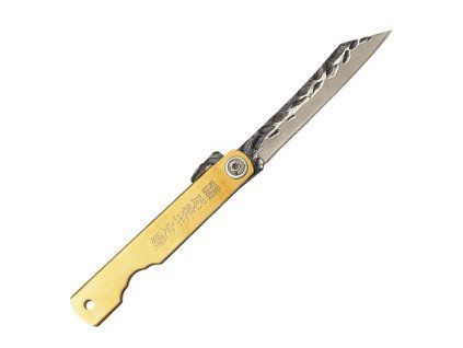 JKR Higonokami Mango Brass Inox 7,5 cm