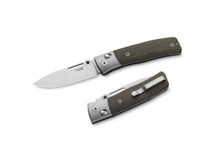 nini green canvas titanium bolster
