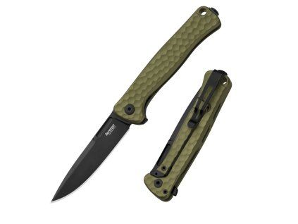 emmet aluminium hammertone green aluminium old black blade