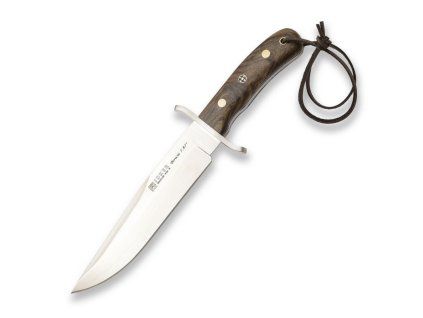 cuchillo bowie 787 puno madera nogal hoja 20 cm