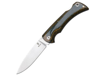 0124124 muela folding micarta green damascus bx 9gdx