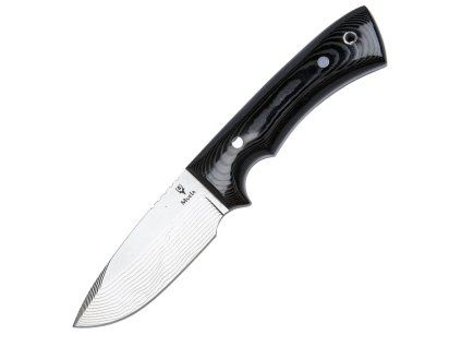 0124137 muela rhino micarta black damascus 9mdx gift box