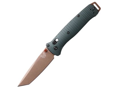 0124156 benchmade bailout 537fe 2601 taiga green tanto plain