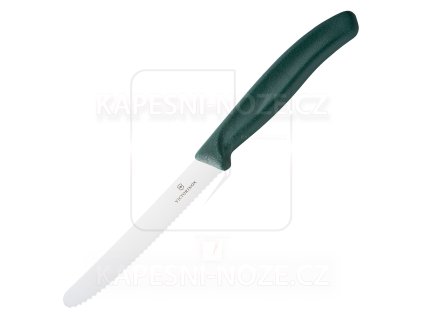 Victorinox nůž na rajčata zubatý 11cm Swiss-Chard Green Limited Edition