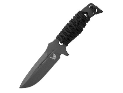 Benchmade Fixed Adamas Black Paracord Drop Point 375BK 02 33