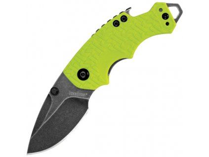 Kershaw Shuffle Lime Green BlackWash
