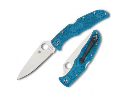 Spyderco Endura 4 Blue FRN Lightweight FlatGround C10FPBL