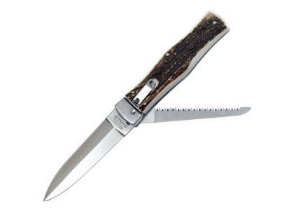Mikov knife s real antler a saw