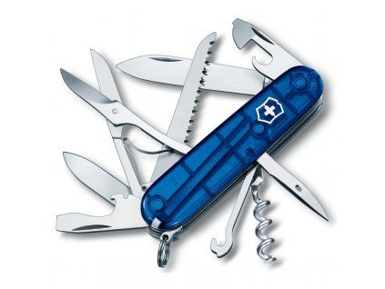 Victorinox Huntsman blue transparent 1.3713.T2