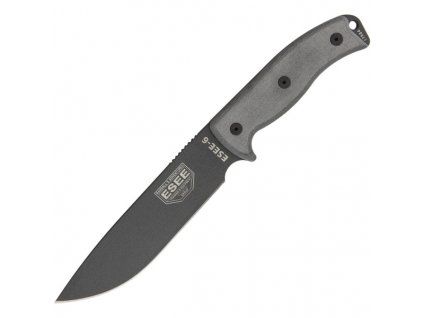 ESEE Model 6 Plain Tactical Grey  Sheath Black