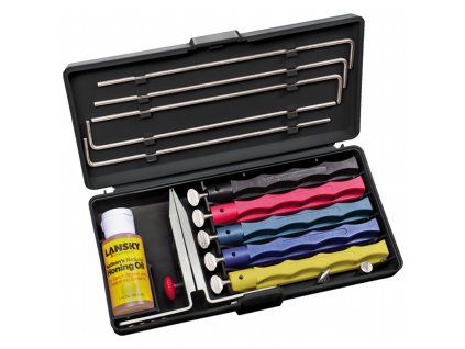 Lansky Deluxe Knife Sharpening System 5 stones