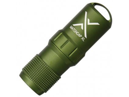 Exotac MATCHCAP XL pouzdro na sirky olivová