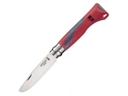 Opinel N°07 Outdoor Junior Rosso
