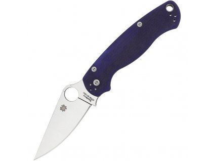 Spyderco Para Military 2 G-10 Dark Blue CPM S110V C81GPDBL2