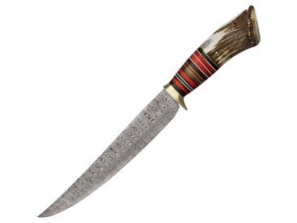 Damascus Crown Bowie