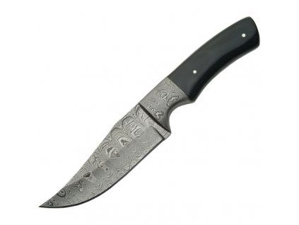 Damascus Clip Point Hunter