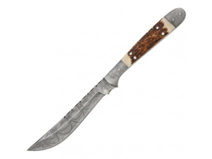 Damascus Navaja Hunter