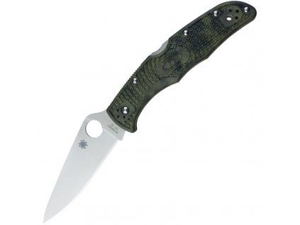 Spyderco Endura 4 ZomeGreen FRN FlatGround
