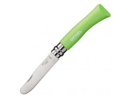 Opinel N°07 Inox dětský - zelený