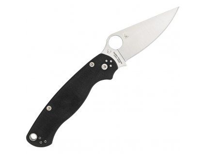 Spyderco Para-Military 2 Black G10 Left C81GPLE2