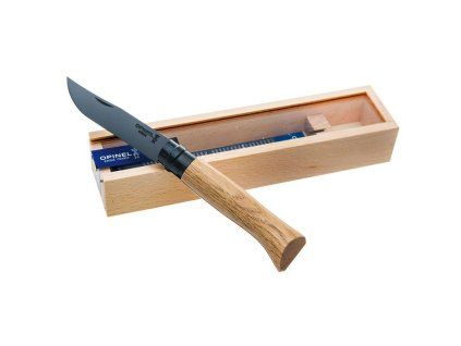 Opinel N°08 black edition chene - dubové wood