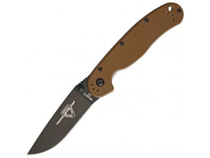 Ontario RAT II Linerlock Coyote Brown ON8830CB
