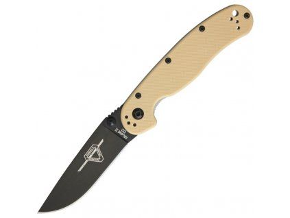 Ontario RAT II Linerlock Desert Tan D2 ON8830DT