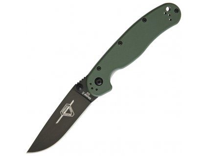 Ontario RAT II Linerlock OD Green D2