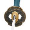 Shikoto Hammer-Forged Longquan Master Teal Katana