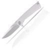 ACTA NON VERBA Z100 Mk.II - STONEWASH, LINER LOCK, PLAIN EDGE, G10,WHITE
