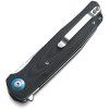 Bestech Knives Ascot Satin D2 Black Carbon G10 KG19A