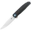 Bestech Knives Ascot Satin D2 Black Carbon G10