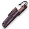 Joker Campero, 10 cm kožené pouzdro s křesadlem, micarta