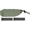 ESEE Model 6 Plain Black Sheath Green