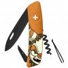 Swiza švýcarský kapesní nůž D01 Allblack Halloween Clown Orange