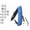 Swiza swiss knife D01 Allblack Blue