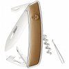 Swiza swiss folding knife D03 Leather Brown