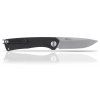 ACTA NON VERBA Z200 - LINER LOCK, PLAIN EDGE, G-10 BLACK