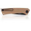 ACTA NON VERBA Z200 - DLC, LINER LOCK, PLAIN EDGE, G-10 COYOTE