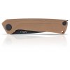 ACTA NON VERBA Z200 - DLC, LINER LOCK, PLAIN EDGE, G-10 COYOTE