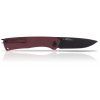 ACTA NON VERBA Z200 - DLC, LINER LOCK, PLAIN EDGE, G-10 RED