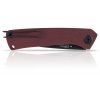 ACTA NON VERBA Z200 - DLC, LINER LOCK, PLAIN EDGE, G-10 RED