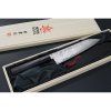 Kanetsune Namishibuki Santoku 180mm Damascus