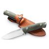 Lionsteel M5 Canvas Satin finished blade