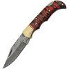 Damascus Red and Black