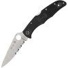 Spyderco Endura 4 Redline Black FRN Lightweight Combination