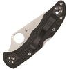 Spyderco Delica 4 Redline Black FRN Lightweight Combination