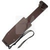 Leather pouch pcs i for knife UTON CZECH jantar