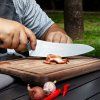 XinCross Tactical Chef stone wash/G10 black 210 mm