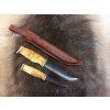 wood jewel double puukko big set 23KI 1